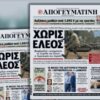 ΑΠΟΓΕΥΜΑΤΙΝΗ ΠΡΩΤΟΣΕΛΙΔΟ